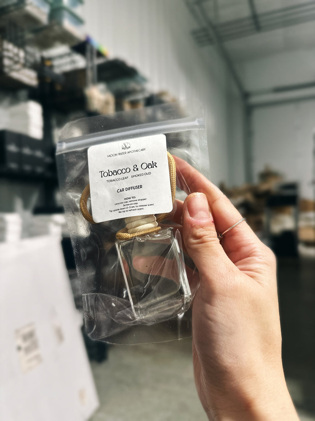 (pre-order! Will Ship March 30th) Car Diffusers ---- X-Large, 15ml -- by Moon Water Apothecary!