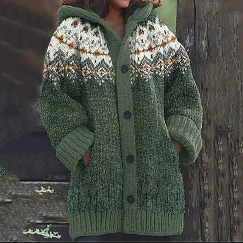 New Animal 3D Printed Casual Hooded Cloak Jacket