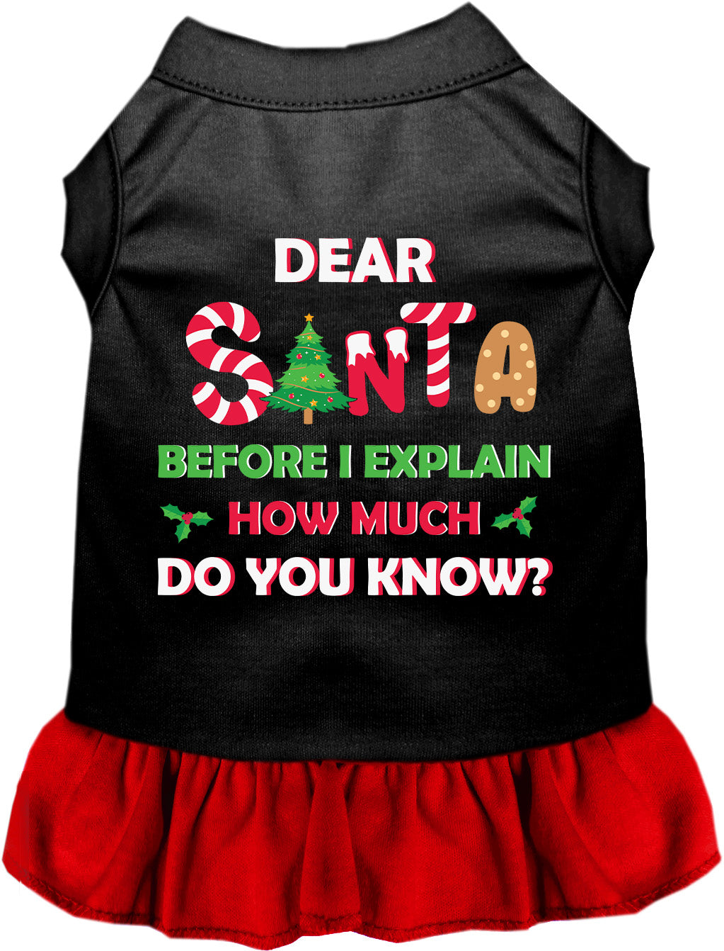 Santa, How Much? Pet Dress