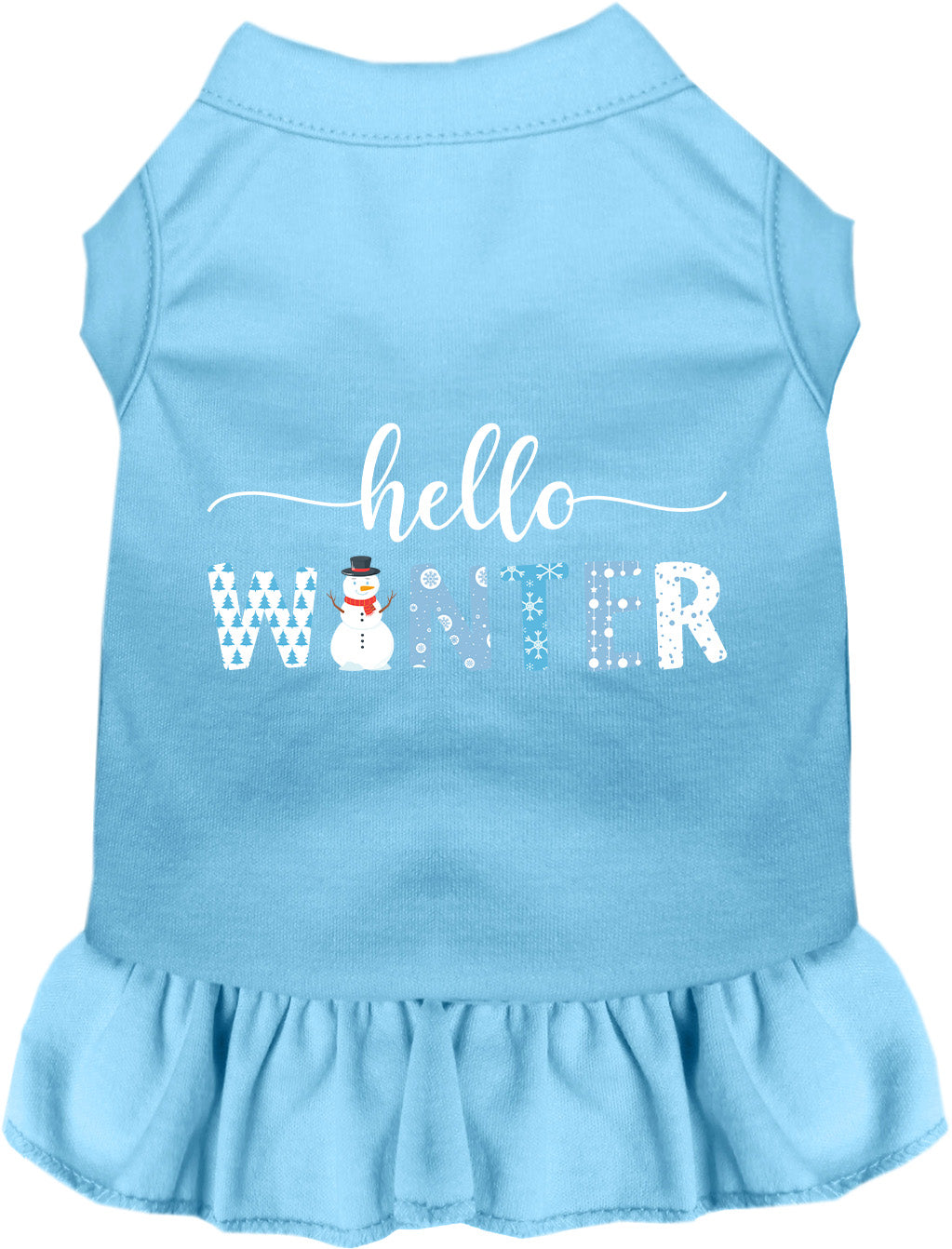 Hello Winter Pet Dress