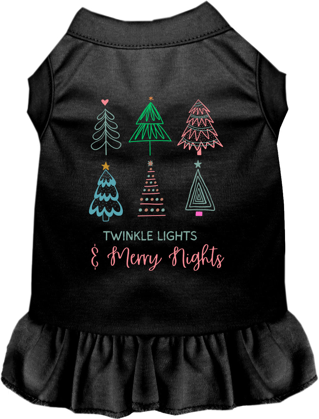 Twinkle Lights, Merry Nights Pet Dress