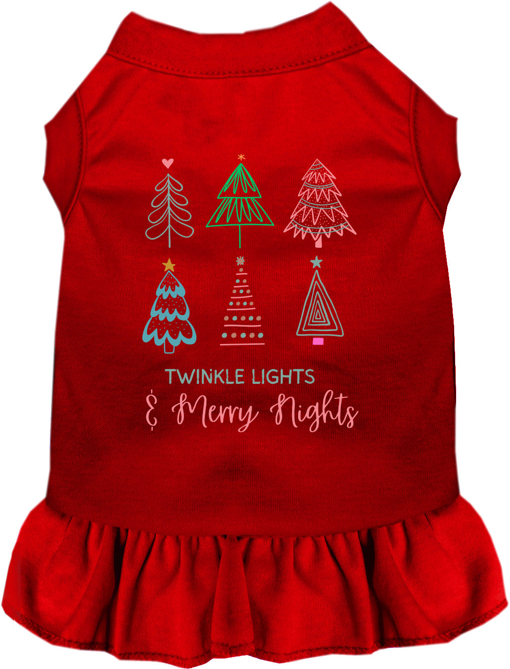 Twinkle Lights, Merry Nights Pet Dress
