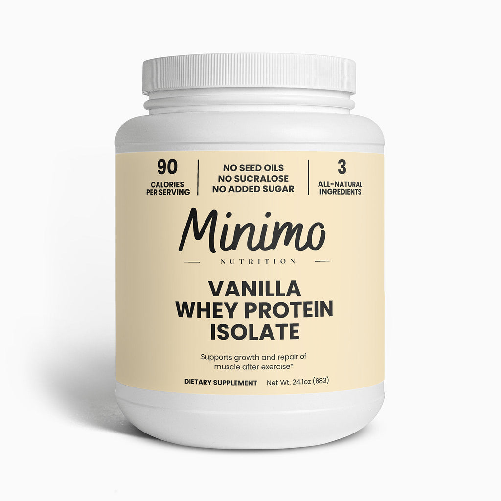 Vanilla Whey Isolate Protein Powder, 1.51 lbs - Proteins & Blends image