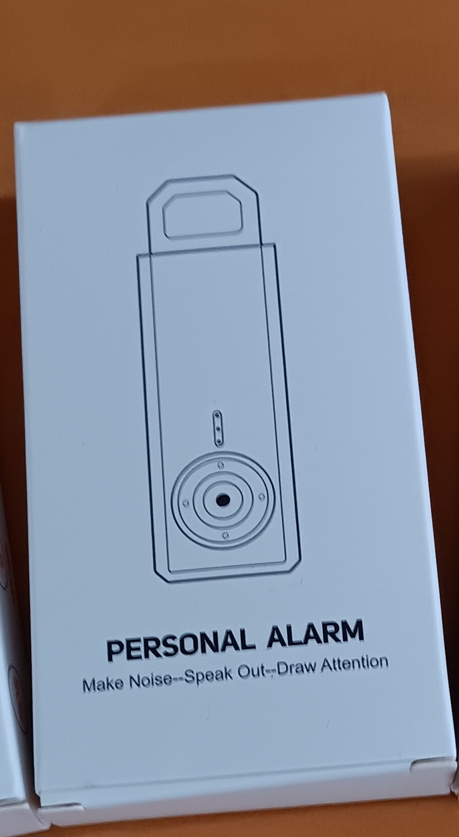 Anti Spier Self-Defense Security Alarm With Motion Sensor & LED