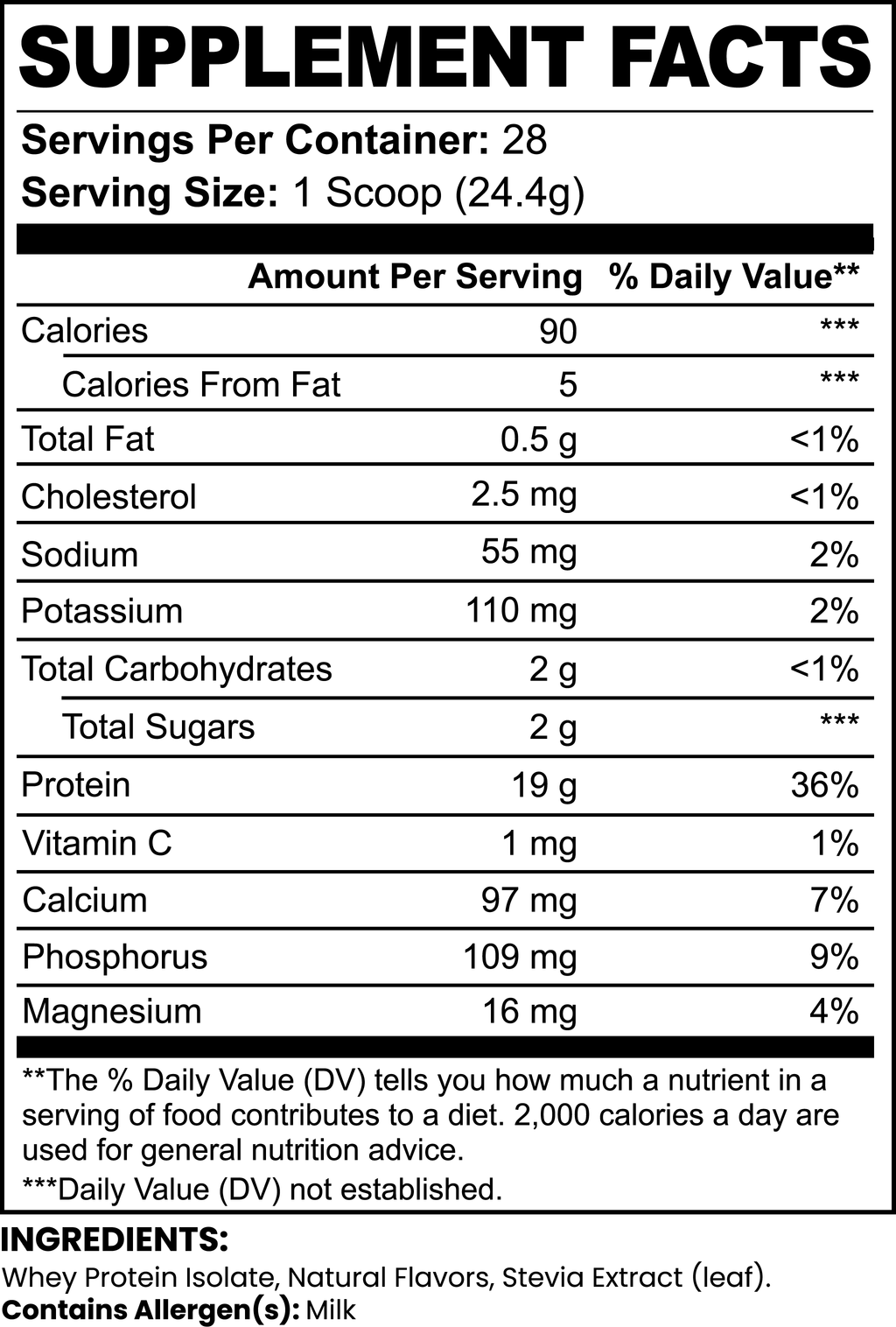 Vanilla Whey Isolate Protein Powder, 1.51 lbs - Proteins & Blends image
