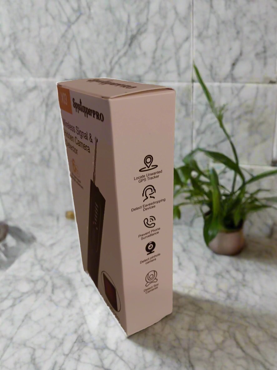 Wireless Signal & Hidden Camera Detector - Anti-Spy Bug Detector Device