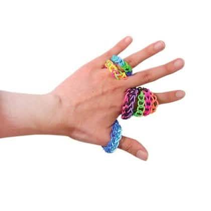 2504-Piece Set: Colorful Silicone Loom Bandz with Tools - School, Office & Art Supplies image