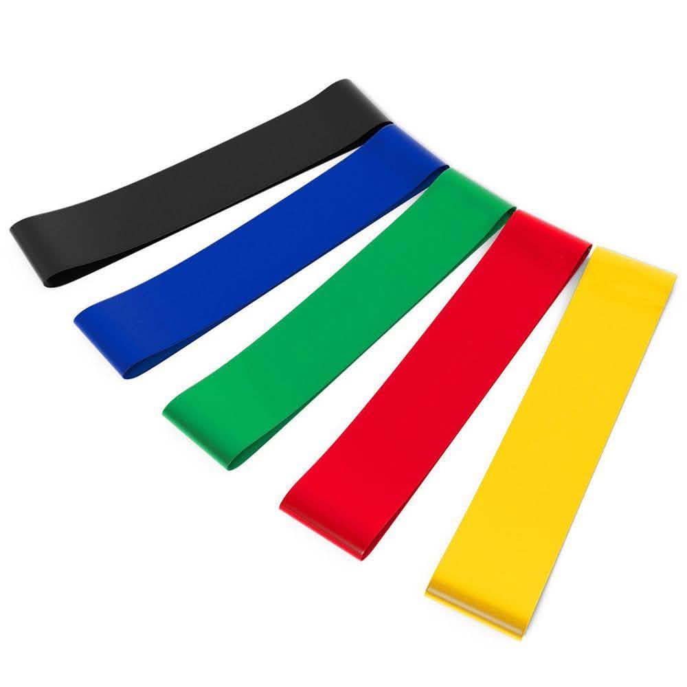 5-Pack: Precision Mini Exercise Bands