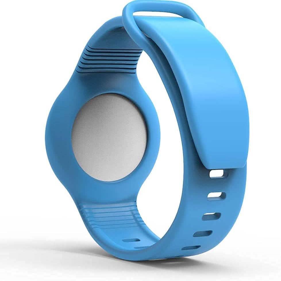 5-Pack: Silicone Airtag Holder with Anti-Lost Keychain