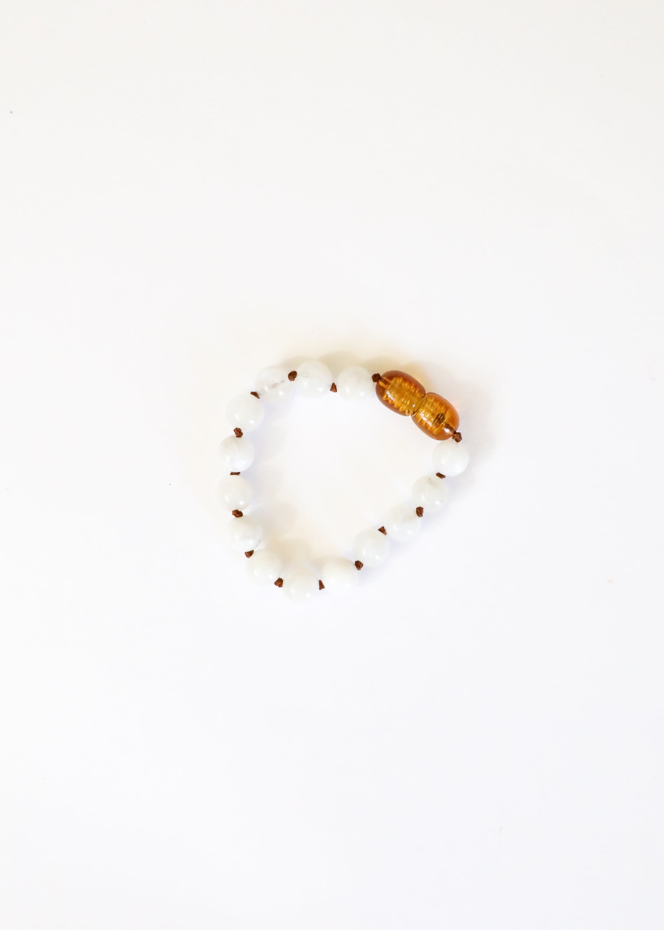 Pure Gemstone + Moonstone || Anklet or Bracelet