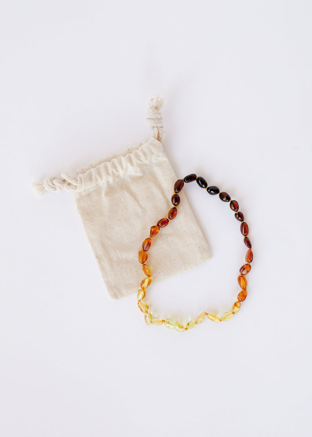 Polished Ombre Baltic Amber || Necklace - Necklace image