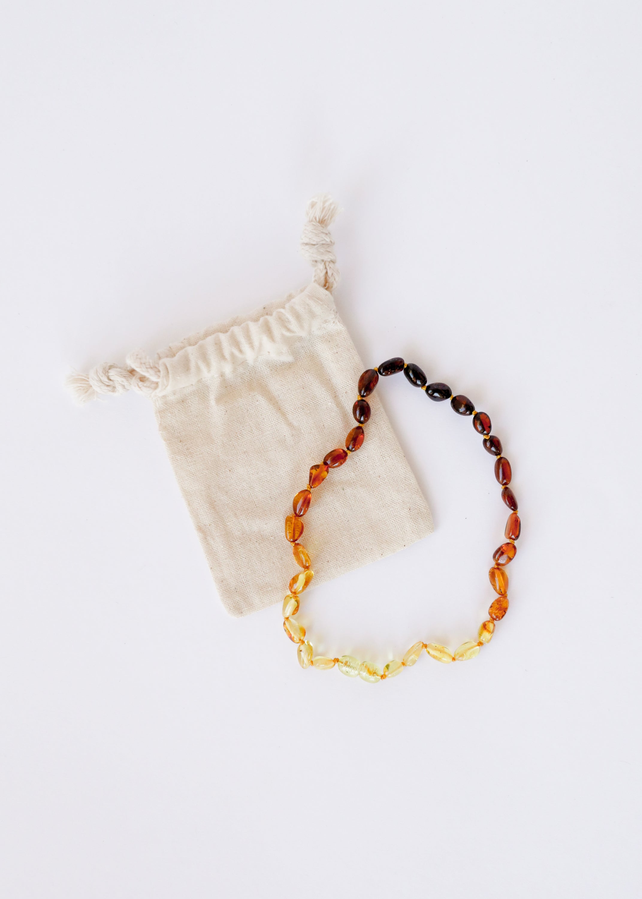 Polished Ombre Baltic Amber || Necklace - Necklace image