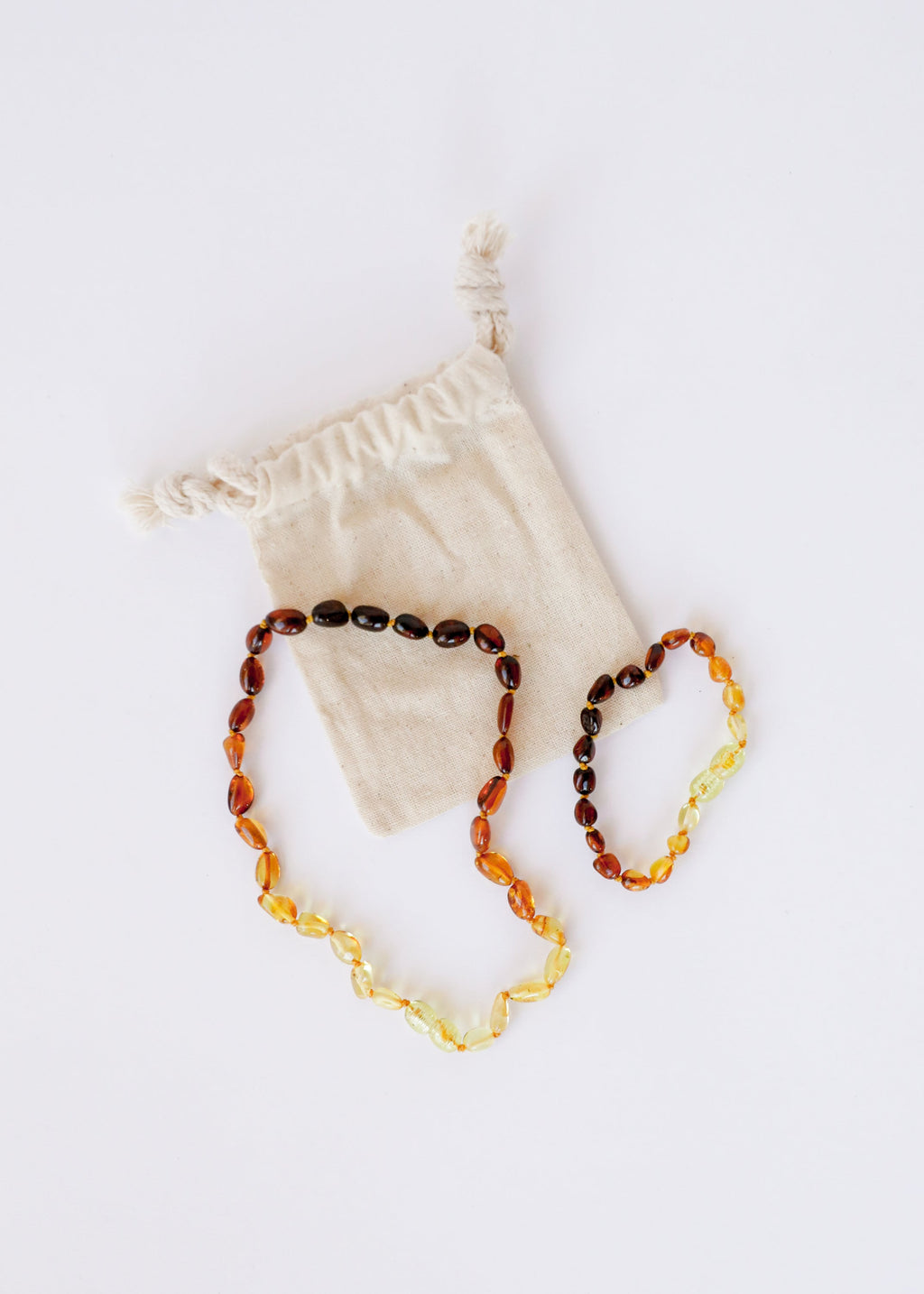 Polished Ombre Baltic Amber || Necklace - Necklace image