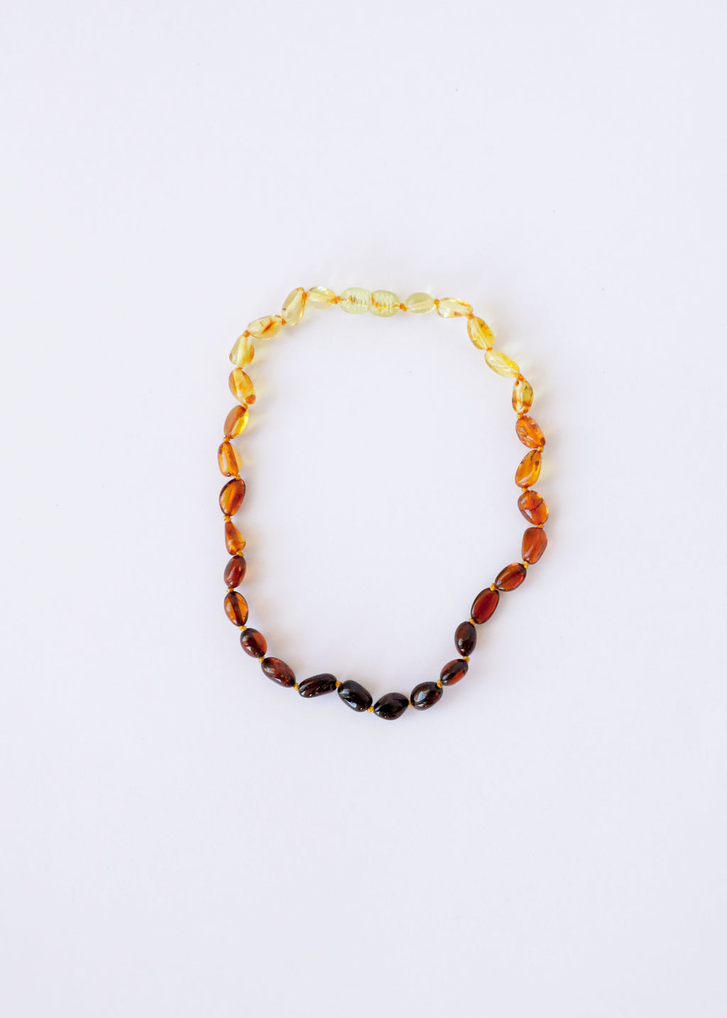 Polished Ombre Baltic Amber || Necklace - Necklace image