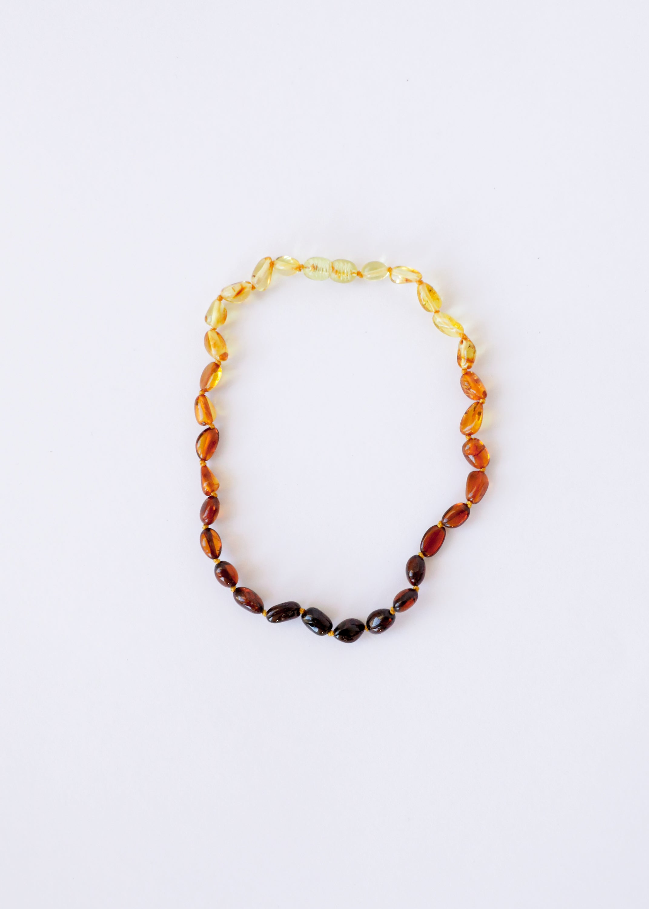 Polished Ombre Baltic Amber || Necklace - Necklace image