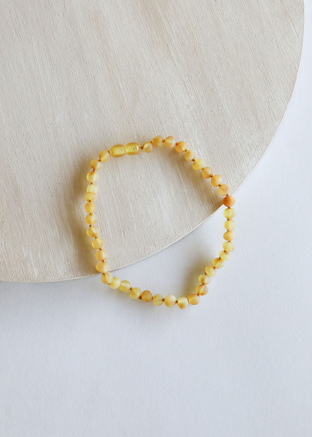 Raw Honey Baltic Amber || Necklace - Necklace image