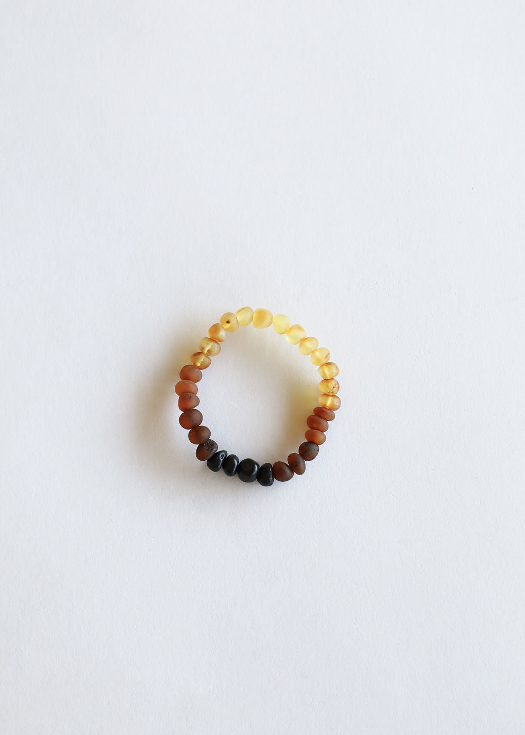 Raw Ombrè Baltic Amber || Adult Bracelet - Bracelet image