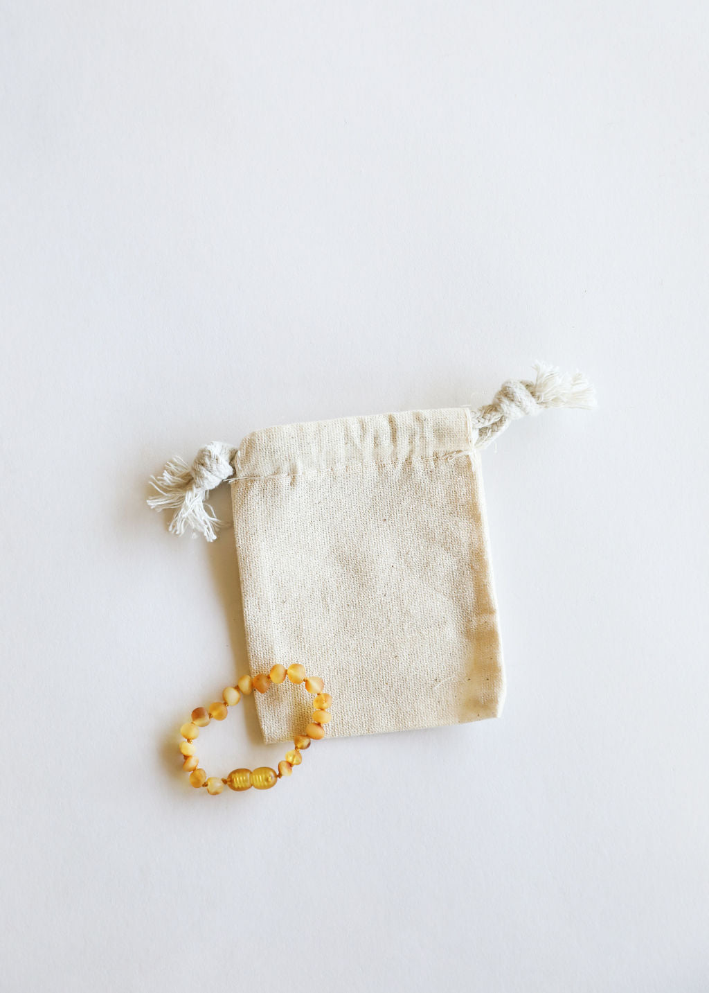Raw Honey Baltic Amber || Anklet or Bracelet - Bracelet image
