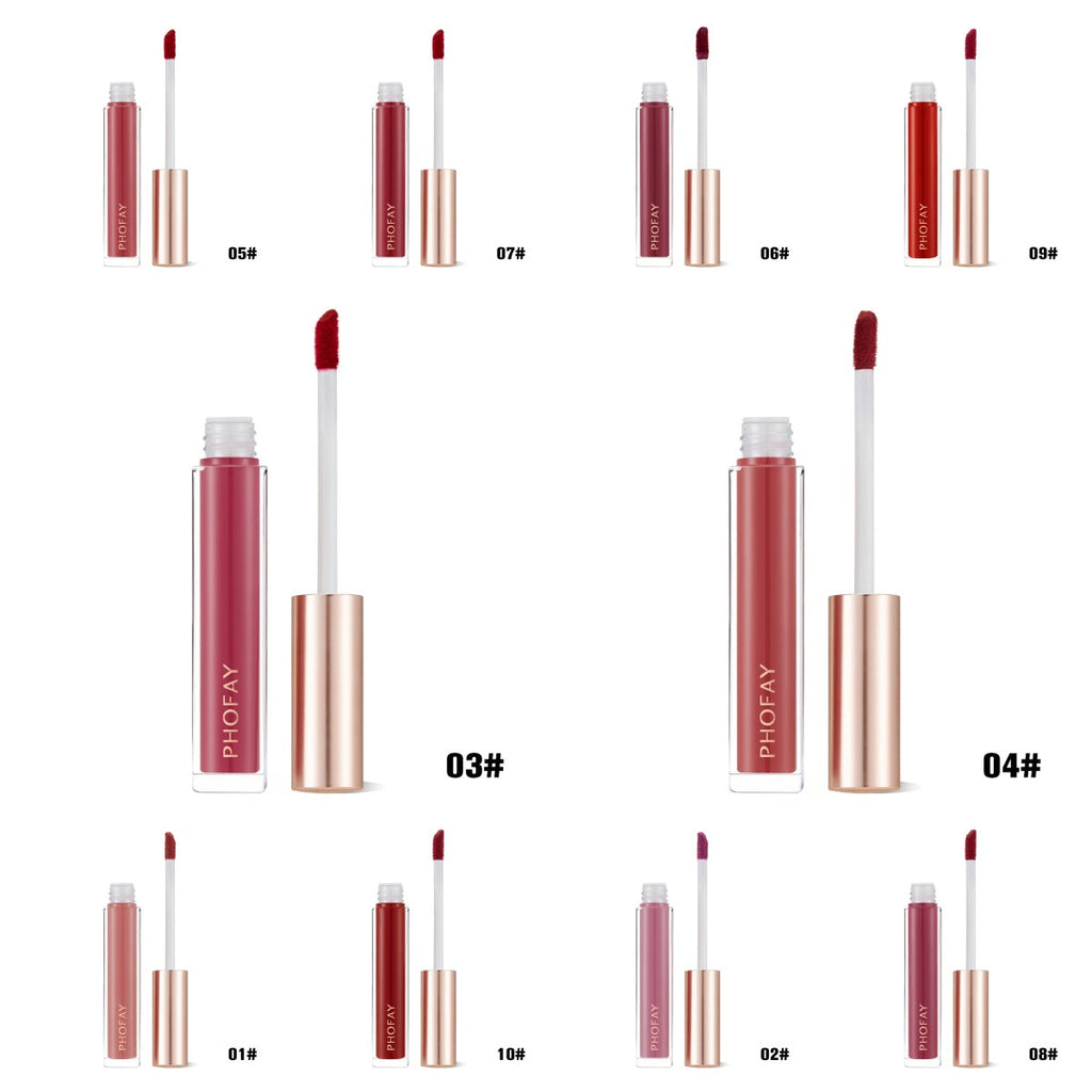 PHOFAY Non-Sticky Lip Gloss