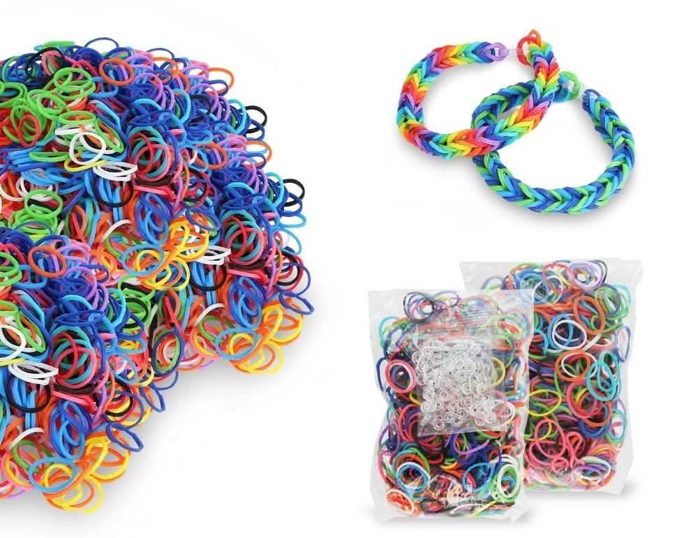 2504-Piece Set: Colorful Silicone Loom Bandz with Tools - School, Office & Art Supplies image