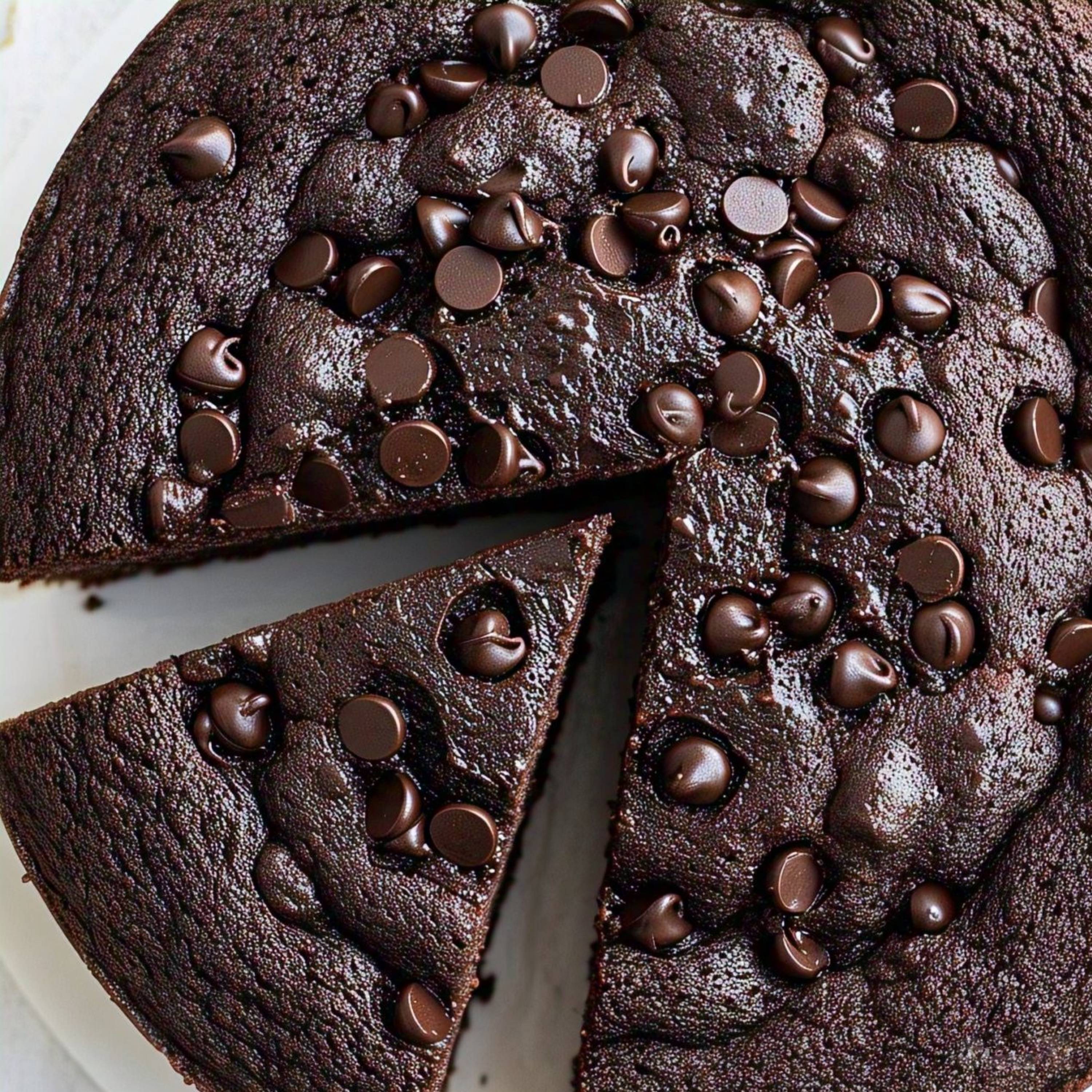 Andy Anand Sugar Free Chocolate Chip Cake - Divine dark chocolate chip Cake Delight - Best Birthday Cakes Delivery From Bakery (2.8 lbs)