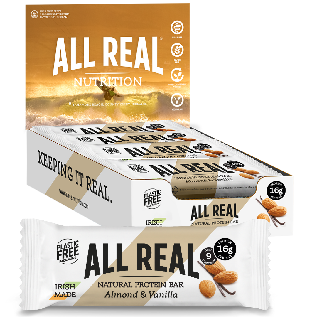 Almond Vanilla Protein Bar 50g x 12 bars - Protein Bars image