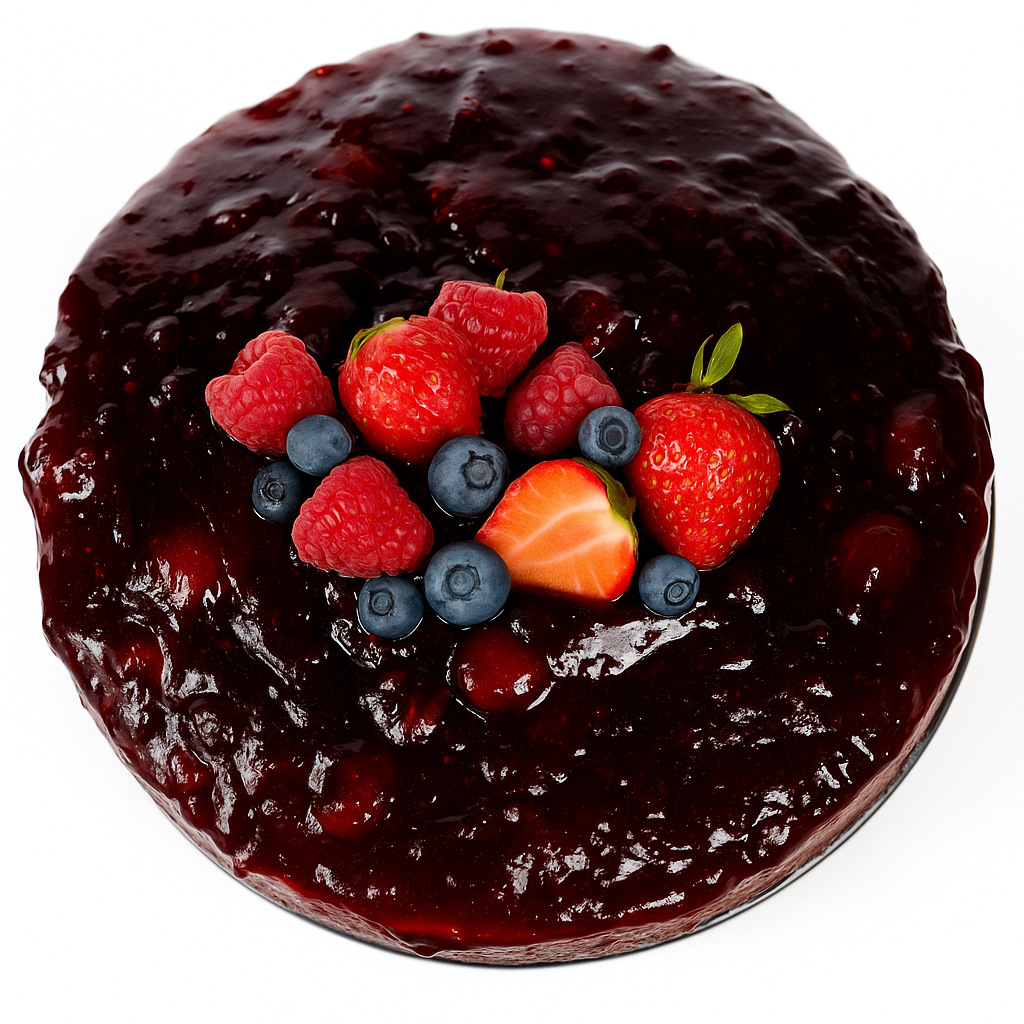 Andy Anand Gluten Free Sugar Free Wildberry Cake 2.5 lbs – Keto & Diabetic Friendly, Guilt-Free Celebration Dessert