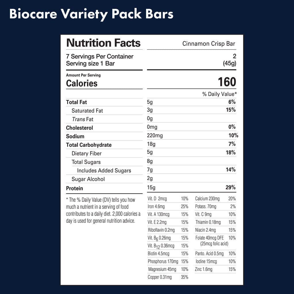 15G Protein Bars Variety Pack (7-Count) - product image