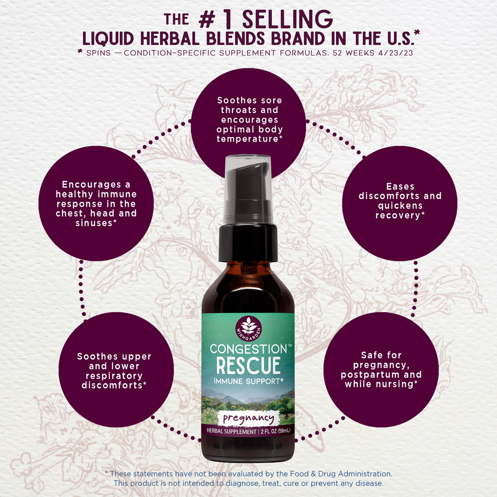 Congestion Rescue Immune Support for Pregnancy - Pregnancy image