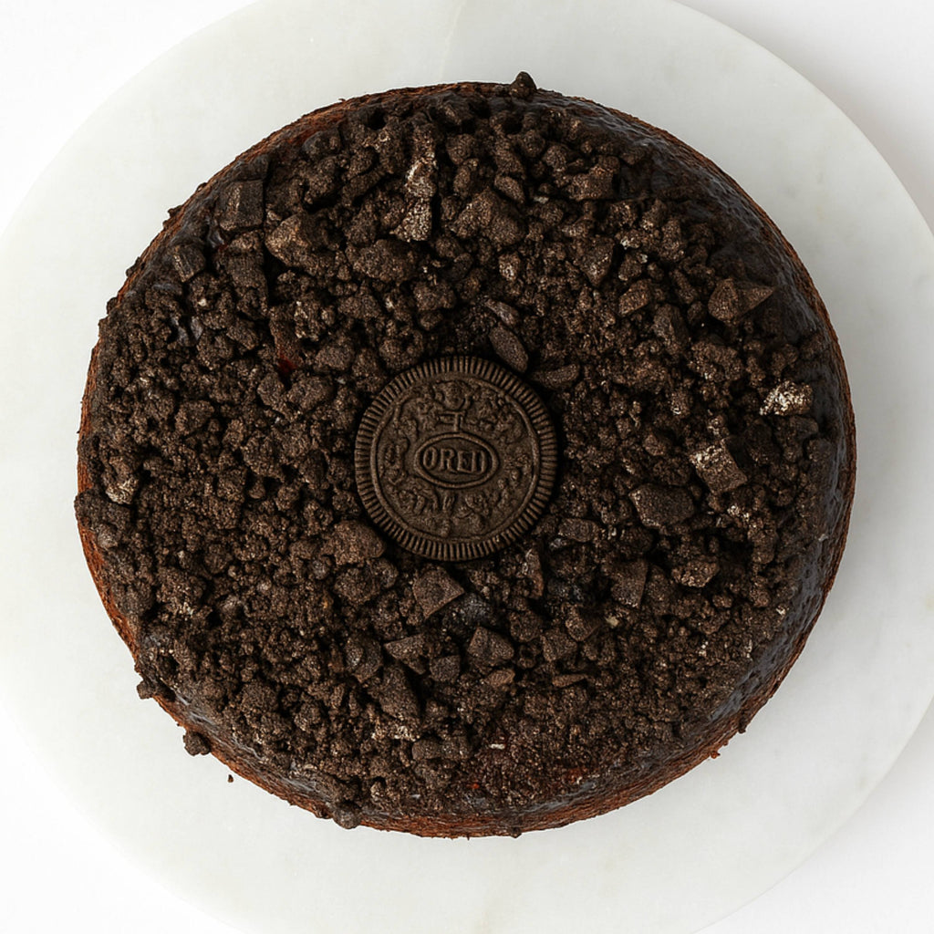 Andy Anand Deliciously Indulgent Sugar Free Cookies & Cream Cake 9" - Best Birthday Cakes Delivery From Bakery - Irresistible Cake Creation (2 lbs)