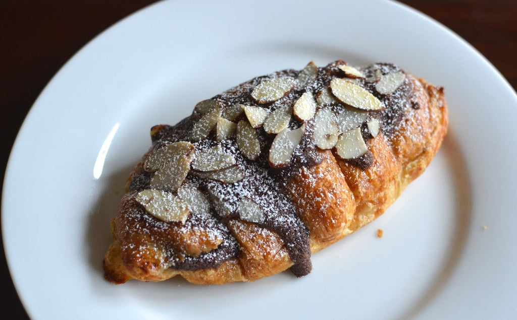 Andy Anand Sugar Free Dark Chocolate Almond Croissants Cake, 10 Pcs Handcrafted Guilt-Free Treats 2 lbs