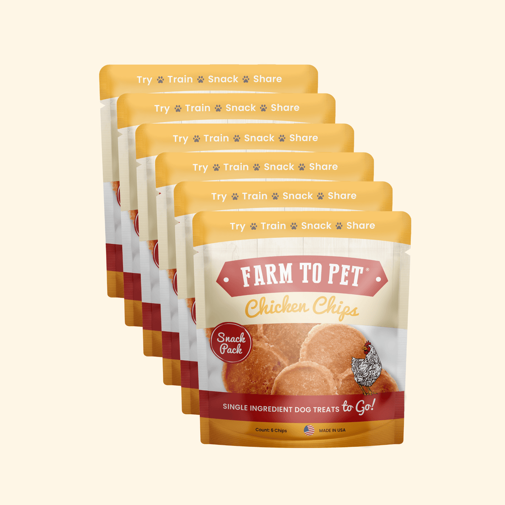 Chicken Chips Snack Pack Bundles | Dog Party Favors & Training Treats - Snack Pack image
