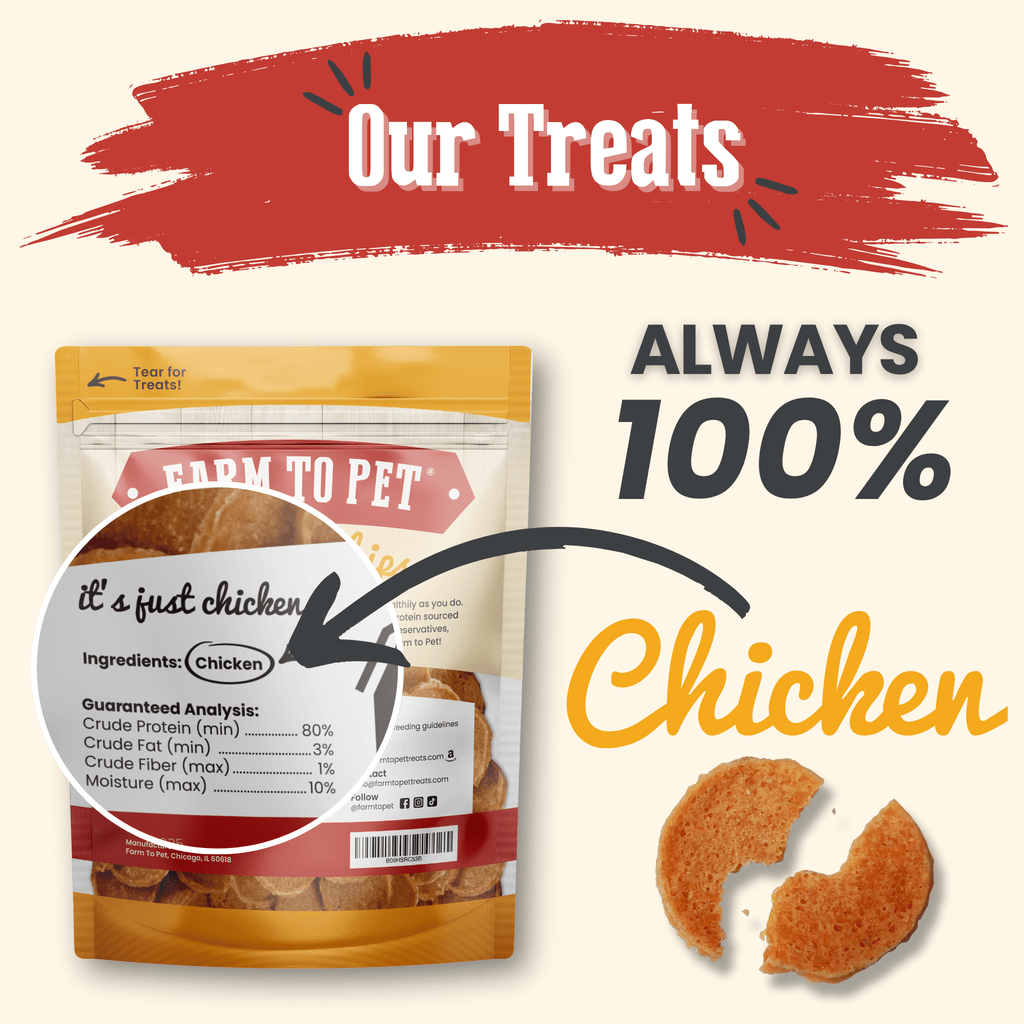Chicken Chips for Dogs | All-Natural Single-Ingredient Dog Treats - Chip image