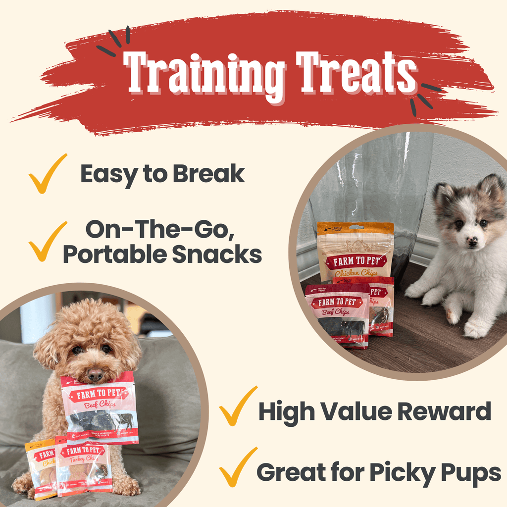 Puppy Packs 'n Snacks Dog Treat Starter Pack | Single-Ingredient Training Treats - Bundle image