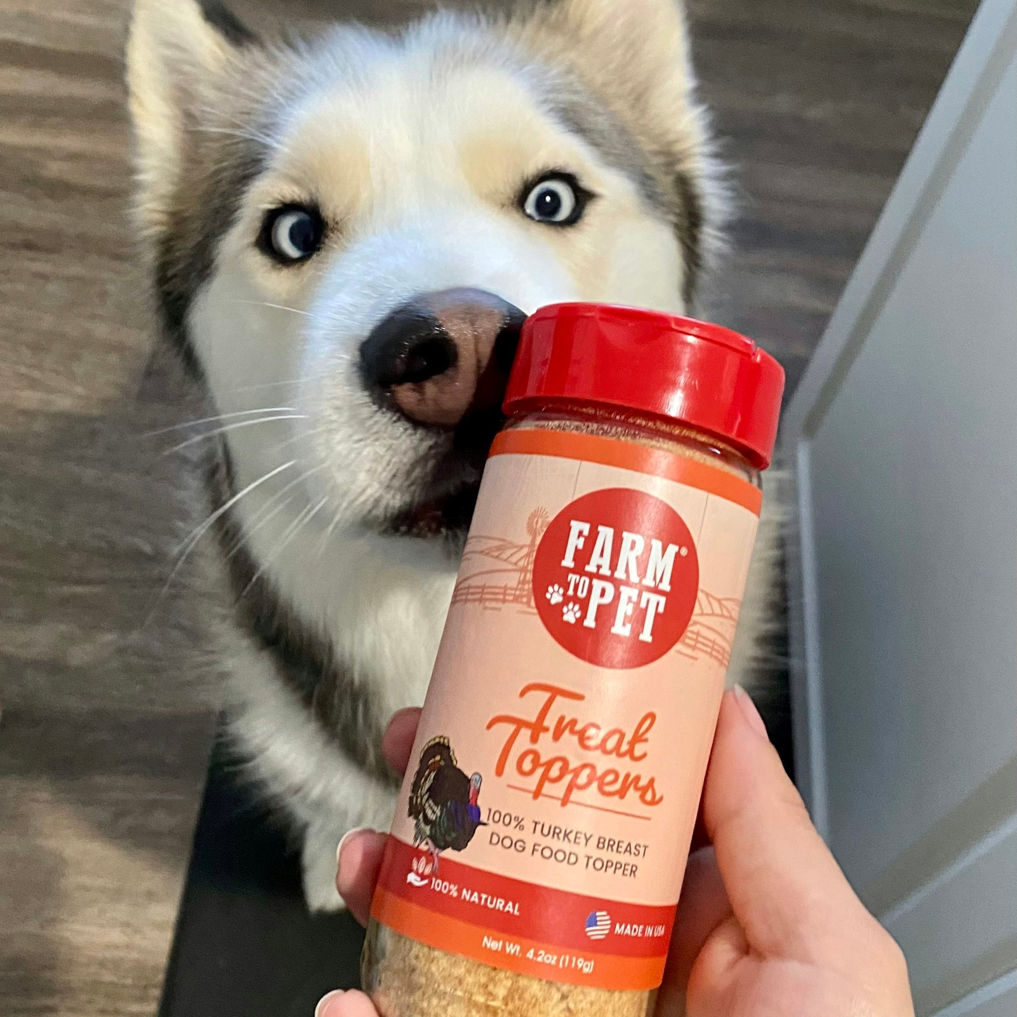 Treat Topper Turkey Dog Food Topper | Healthy Meal Supplement for Dogs - Topper image