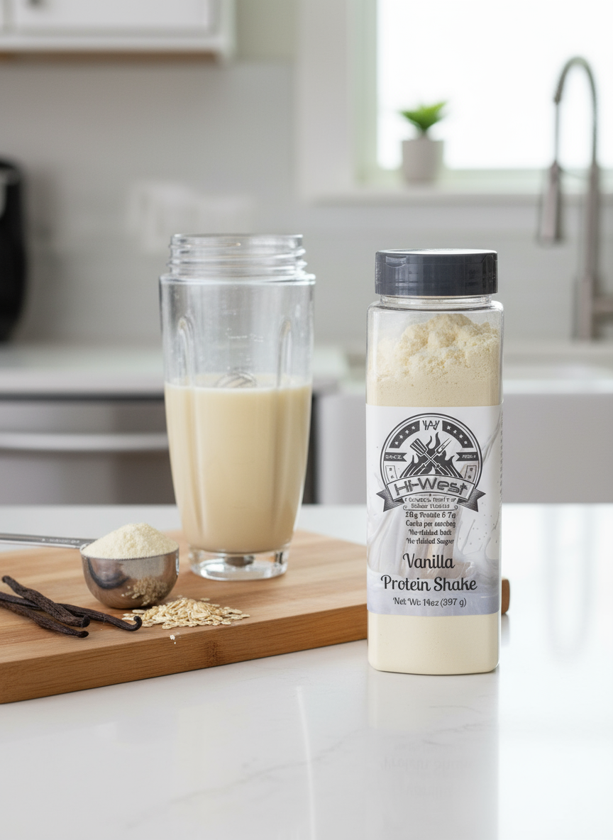 Hi-West Vanilla Protein Shake - Protein Shake image
