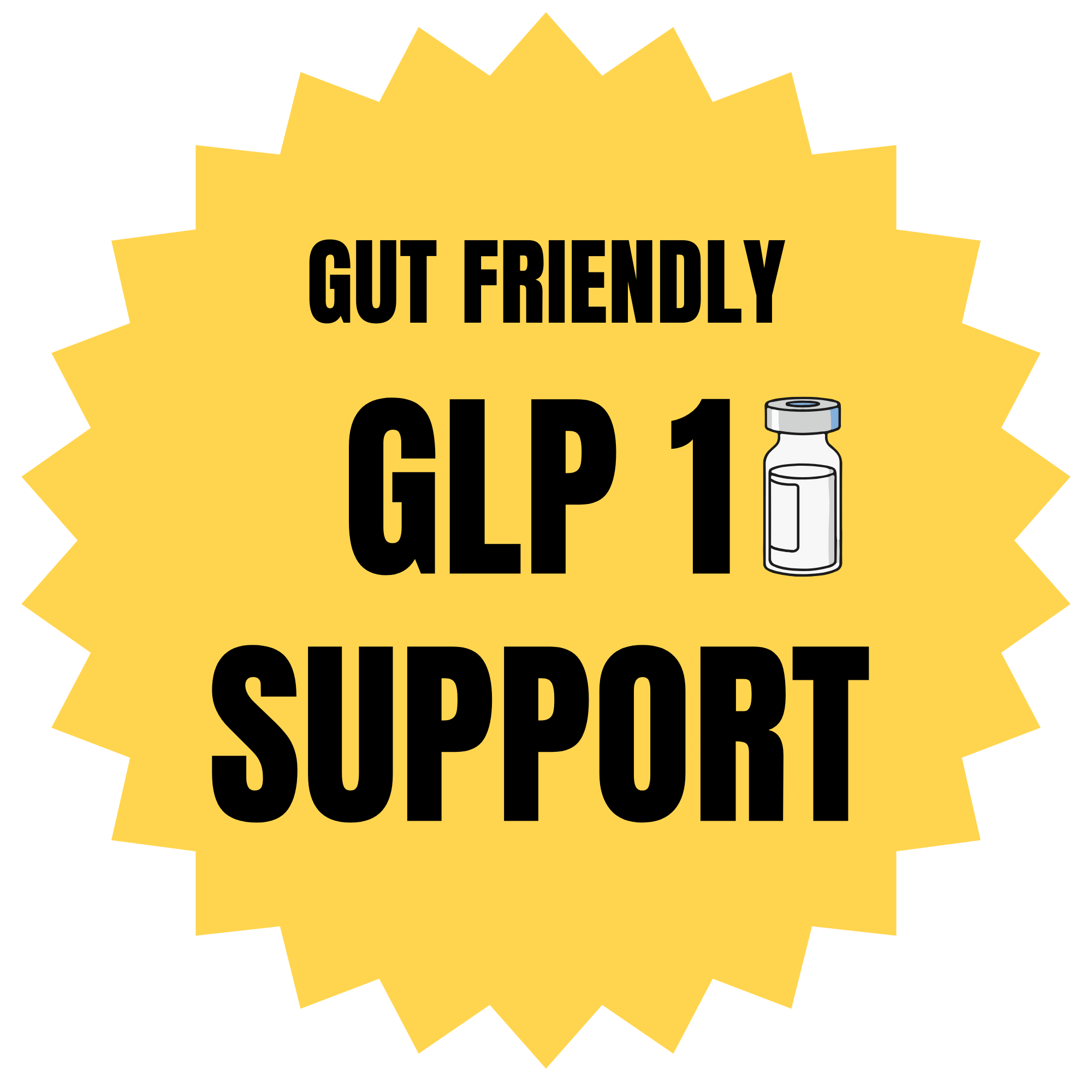 GLP-1 Digestive Support Synbiotic MD PhD Formulated, Low FODMAP