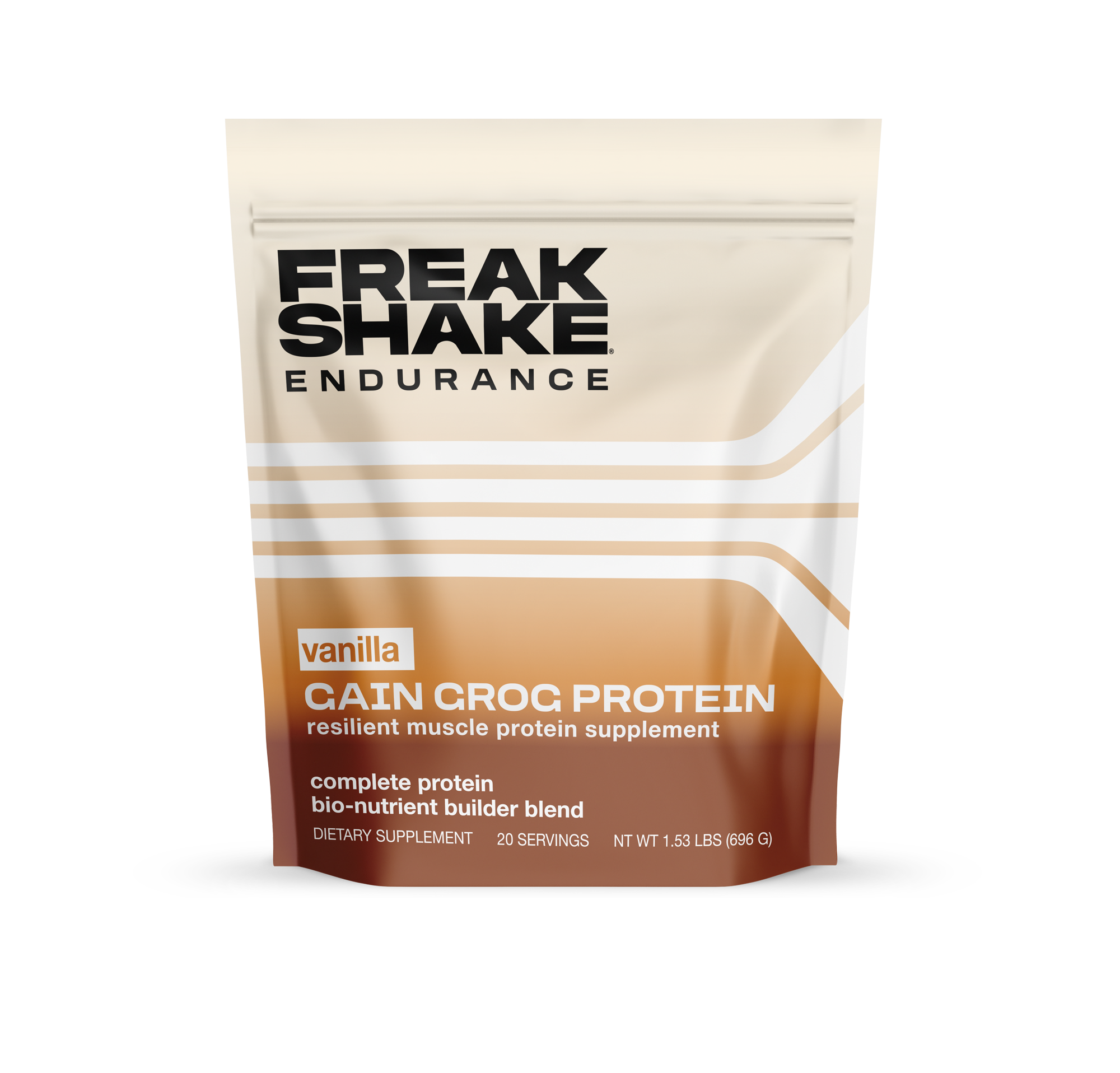 GAIN GROG PROTEIN MIX - Vanilla <br>20 Servings - Supplement image