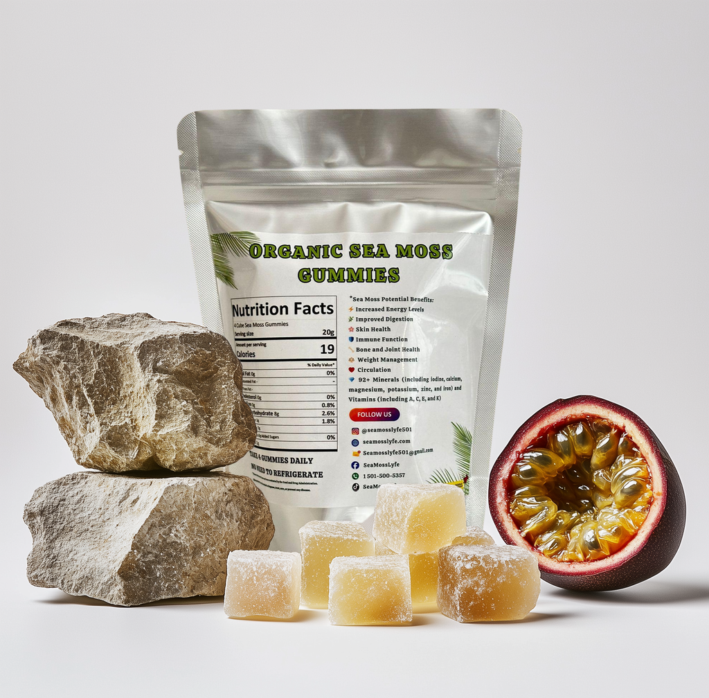 Tropical Tides Sea Moss Gummies 120 pack **30 Day Supply** - product image
