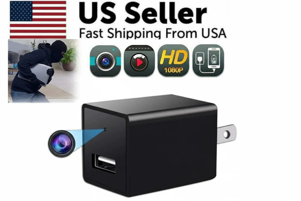 Mini Hidden Camera Home Security Nanny Cam Full HD 1080P DVR Night Vision Audio