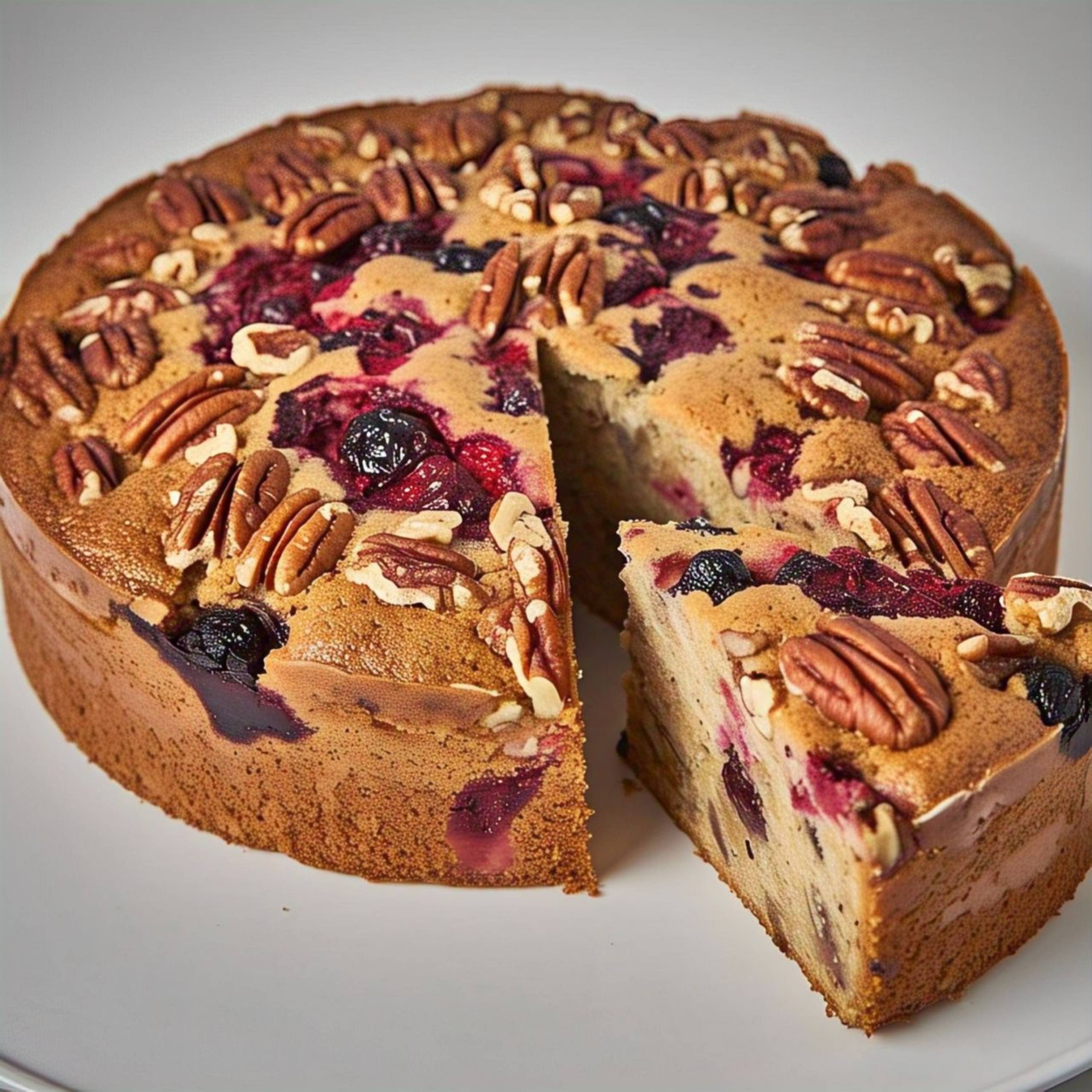 Andy Anand Sugar Free Fruit Cake Amazing-Decadent Hand Made (2.8 Lbs)