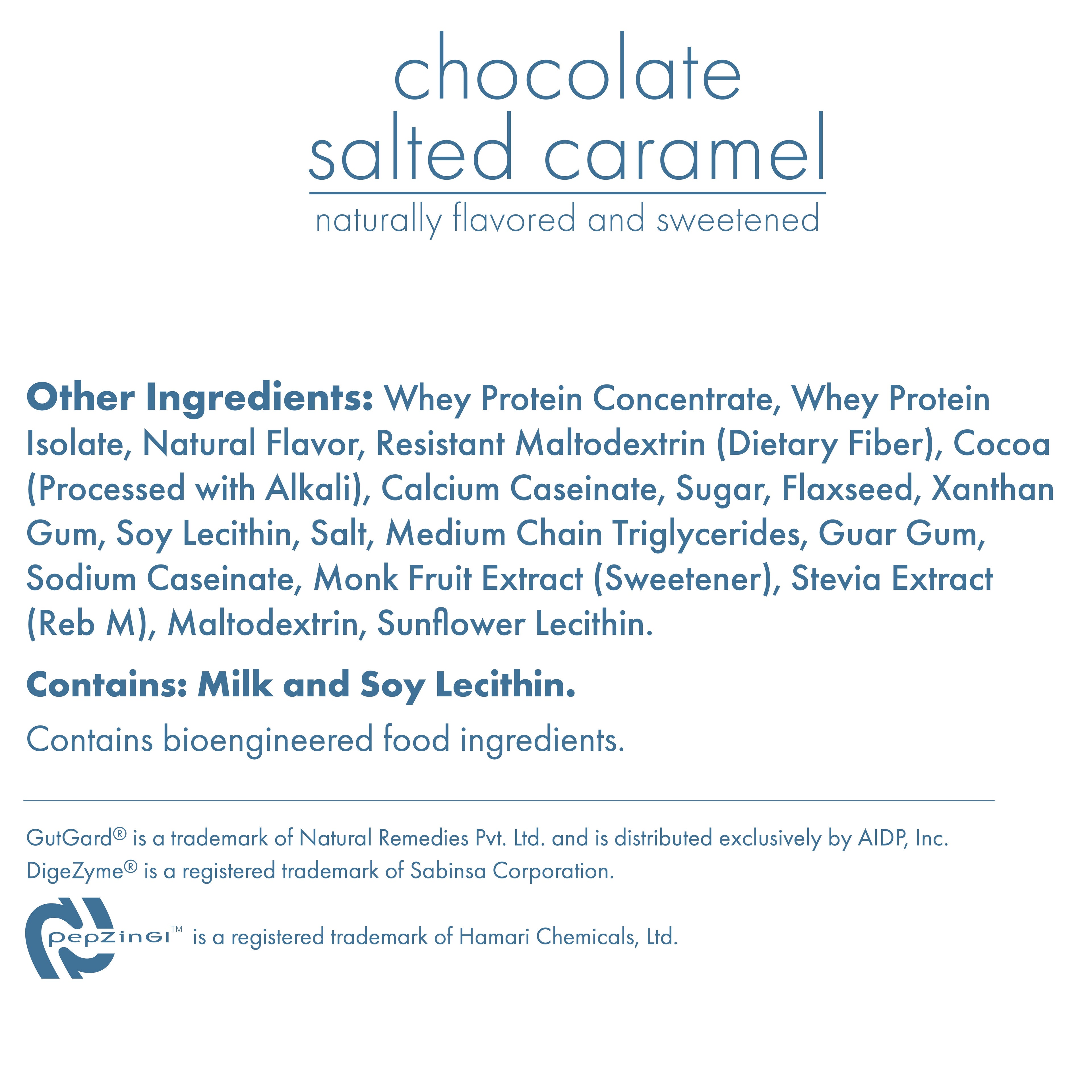 30G Protein Chocolate Salted Caramel Biocare Dietary Beverage (14-Count) - product image