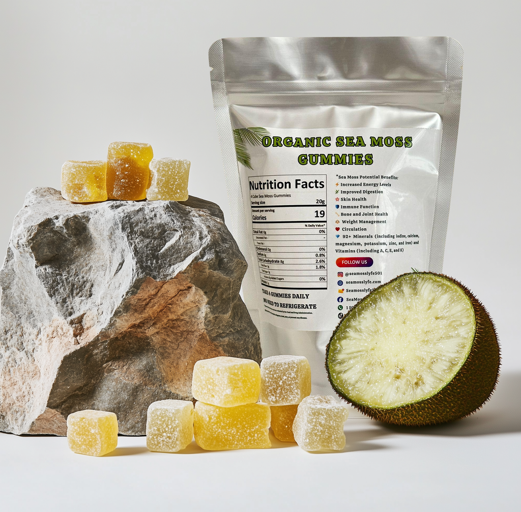 Tropical Tides Sea Moss Gummies 120 pack **30 Day Supply** - product image
