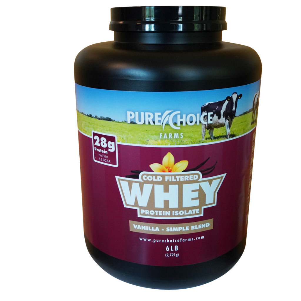 Whey Protein Isolate with Organic Vanilla - Whey Protein image