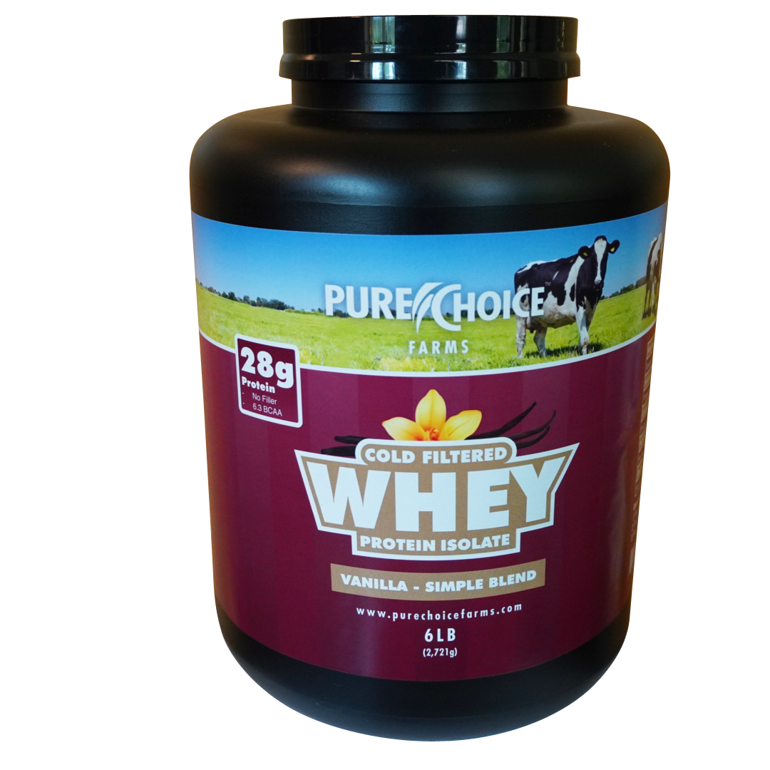 Whey Protein Isolate with Organic Vanilla - Whey Protein image