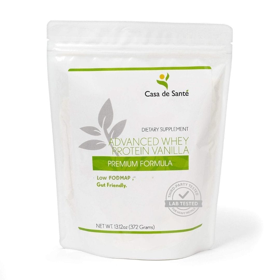 GLP-1 Companion Whey Protein (Vanilla) Low FODMAP, Gut-Gentle Nutrition Support - Digestive Support Supplements image