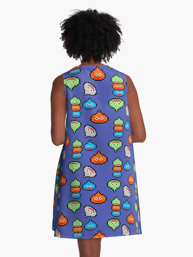 PixelArt Slime Sticker Pack