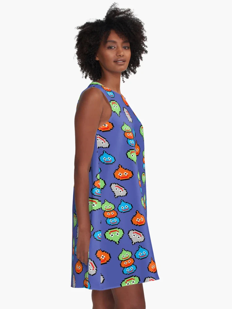 PixelArt Slime Sticker Pack