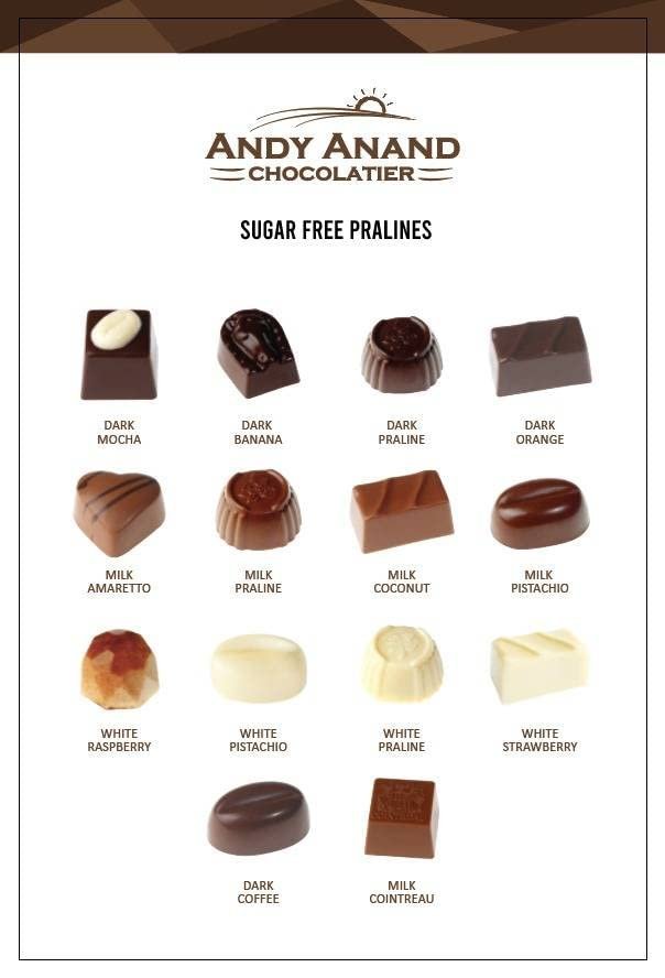 Andy Anand Belgian Sugar Free Chocolate Truffles Gift Box – 48 Pc Handcrafted, Gluten-Free, Diabetic-Friendly European Chocolate, 60% Chocolate (Cocoa Butter)