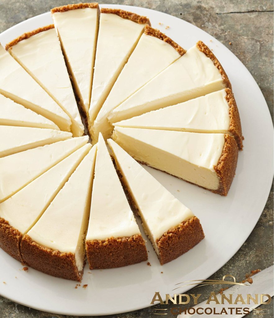 Andy Anand's Sugar Free New York Cheesecake 9" | Diabetic-Friendly, No Chemicals, Best Cheese Cake Near Me For Celebrations &